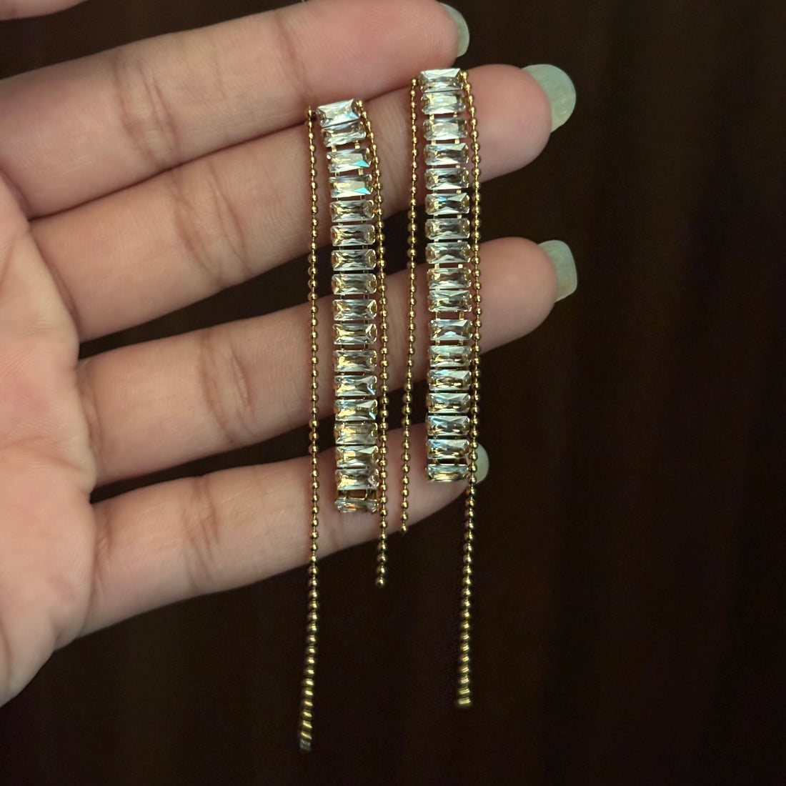 Earrings 123 - 316L stainless steel by Qimati