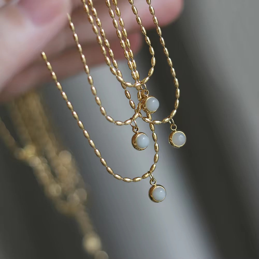 Necklace - 316L stainless steel by Qimati