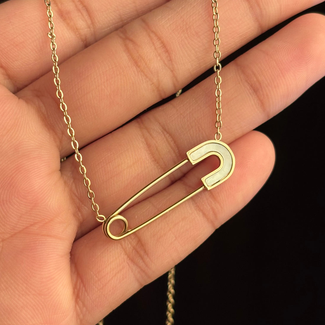 Necklace 166 - 316L stainless steel by Qimati
