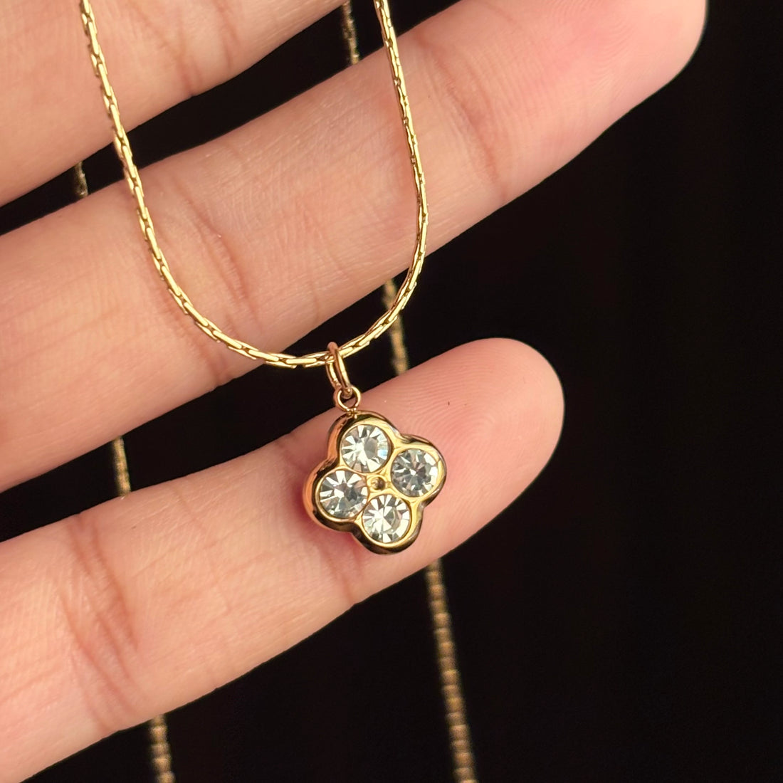 Necklace 165 - 316L stainless steel by Qimati