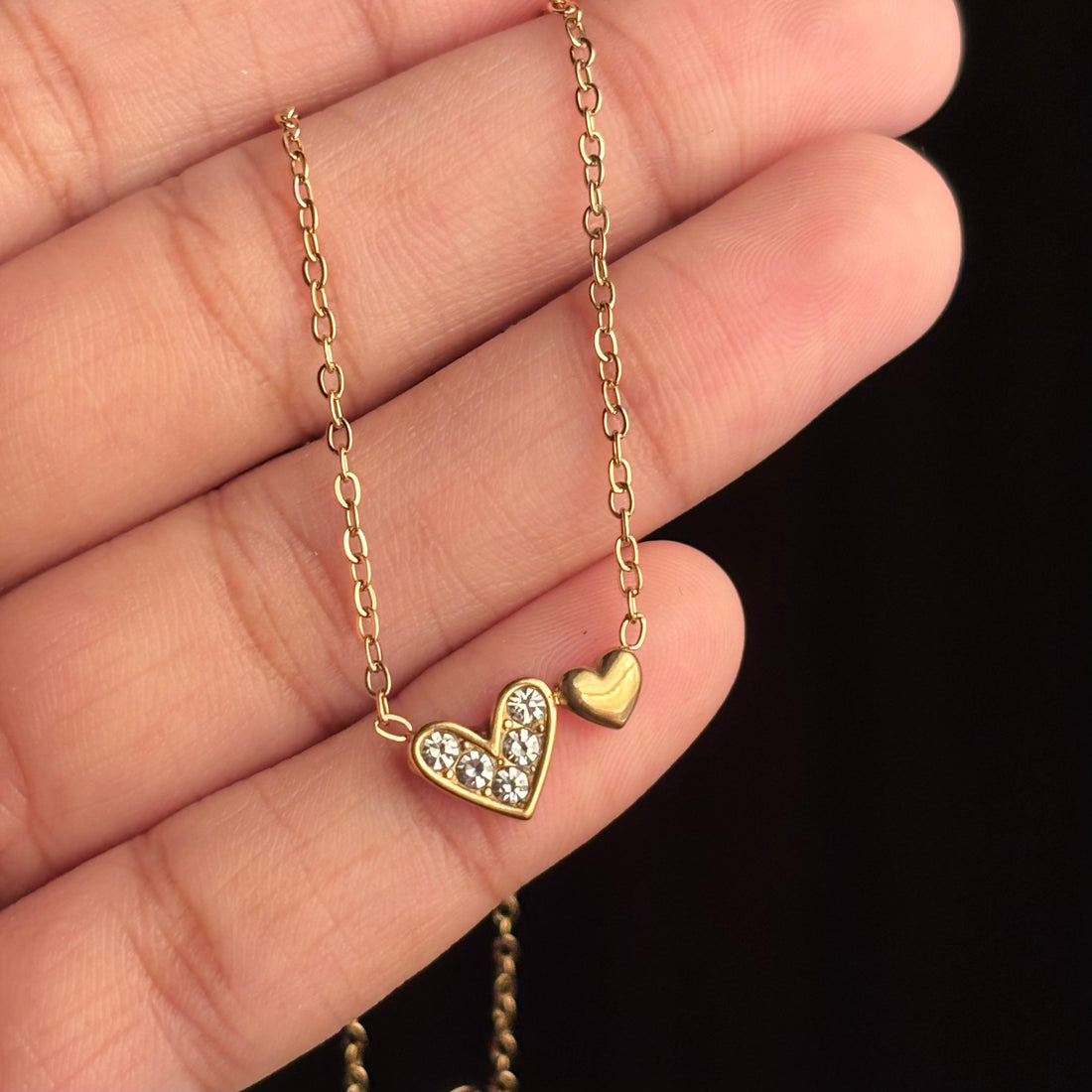 Necklace 172 - 316L stainless steel by Qimati