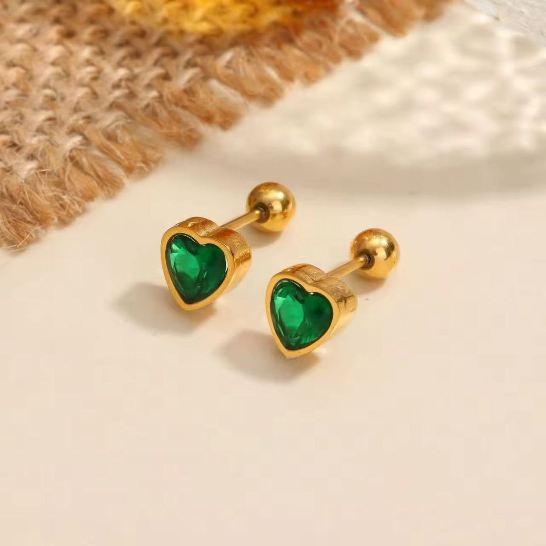 Earrings 134 - 316L stainless steel by Qimati