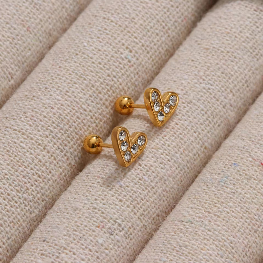 Earrings 131 - 316L stainless steel by Qimati