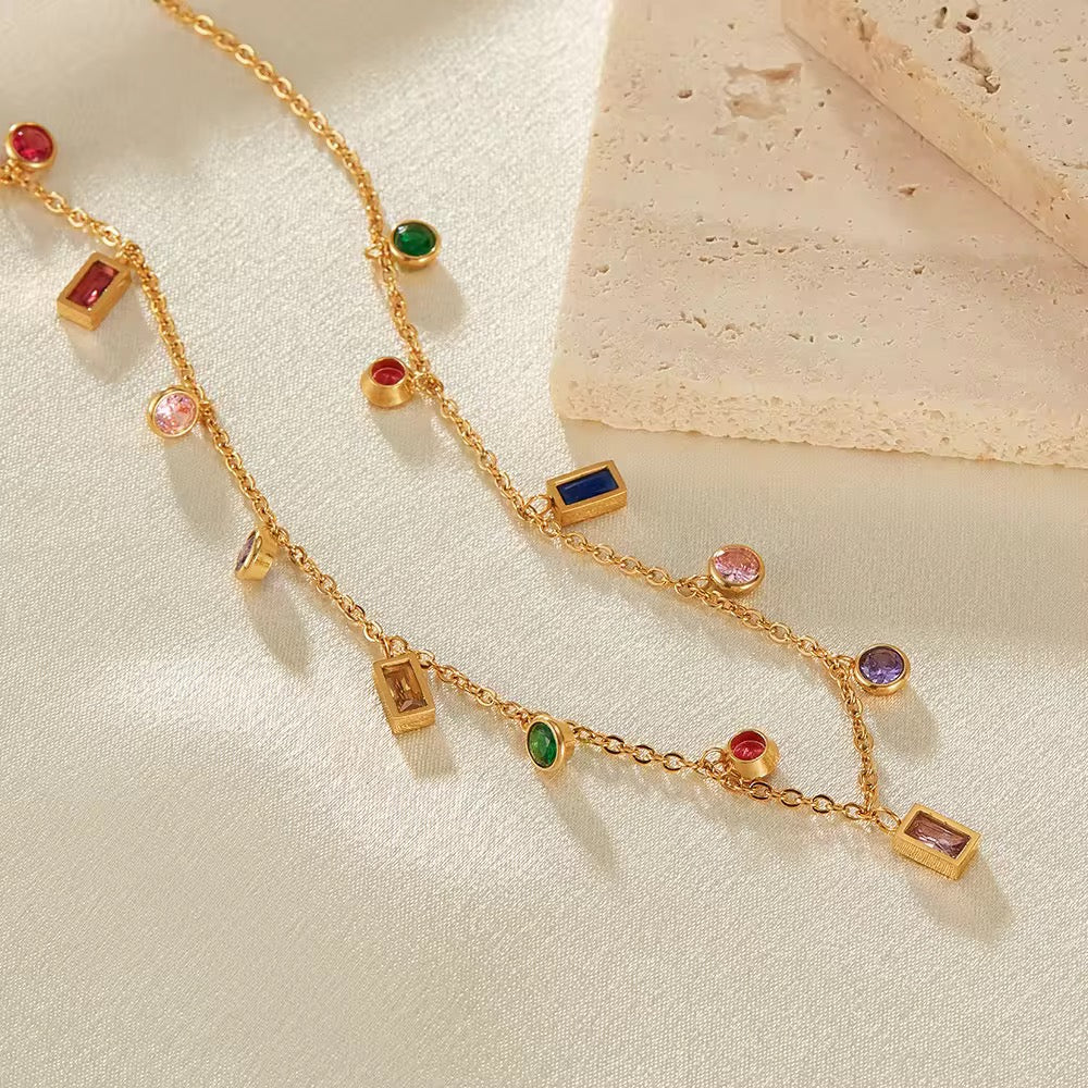 Necklace 181 - 316L stainless steel by Qimati
