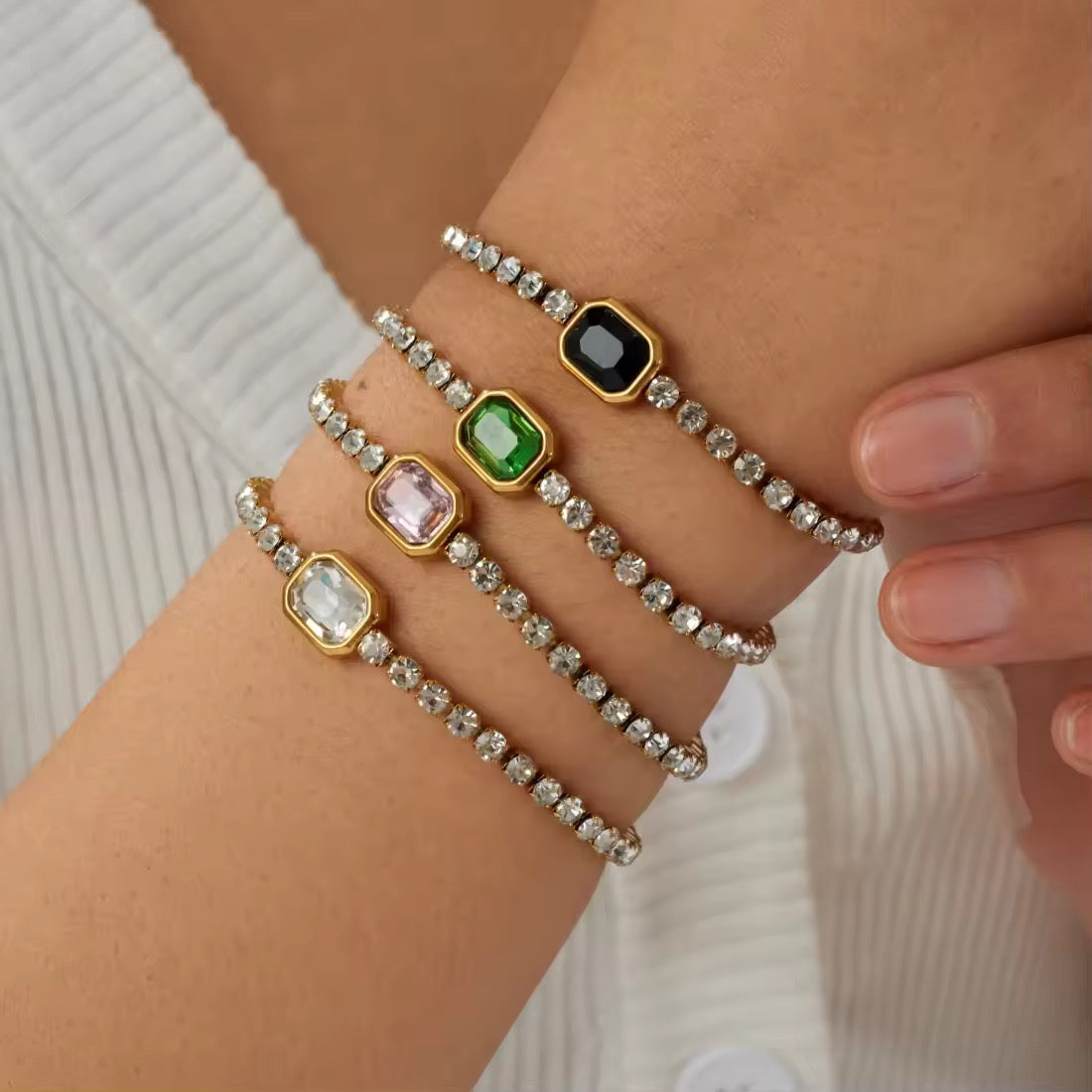 Chain Bracelet 075 - 316L stainless steel by Qimati