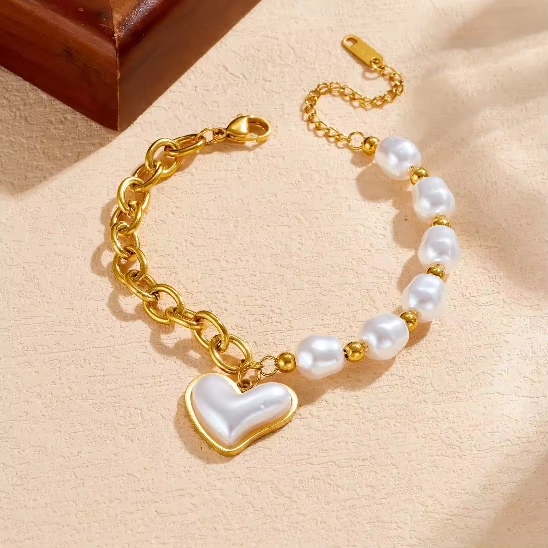 Chain Bracelet 074 - 316L stainless steel by Qimati