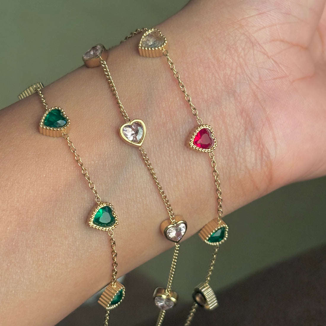 Chain Bracelet 077 - 316L stainless steel by Qimati