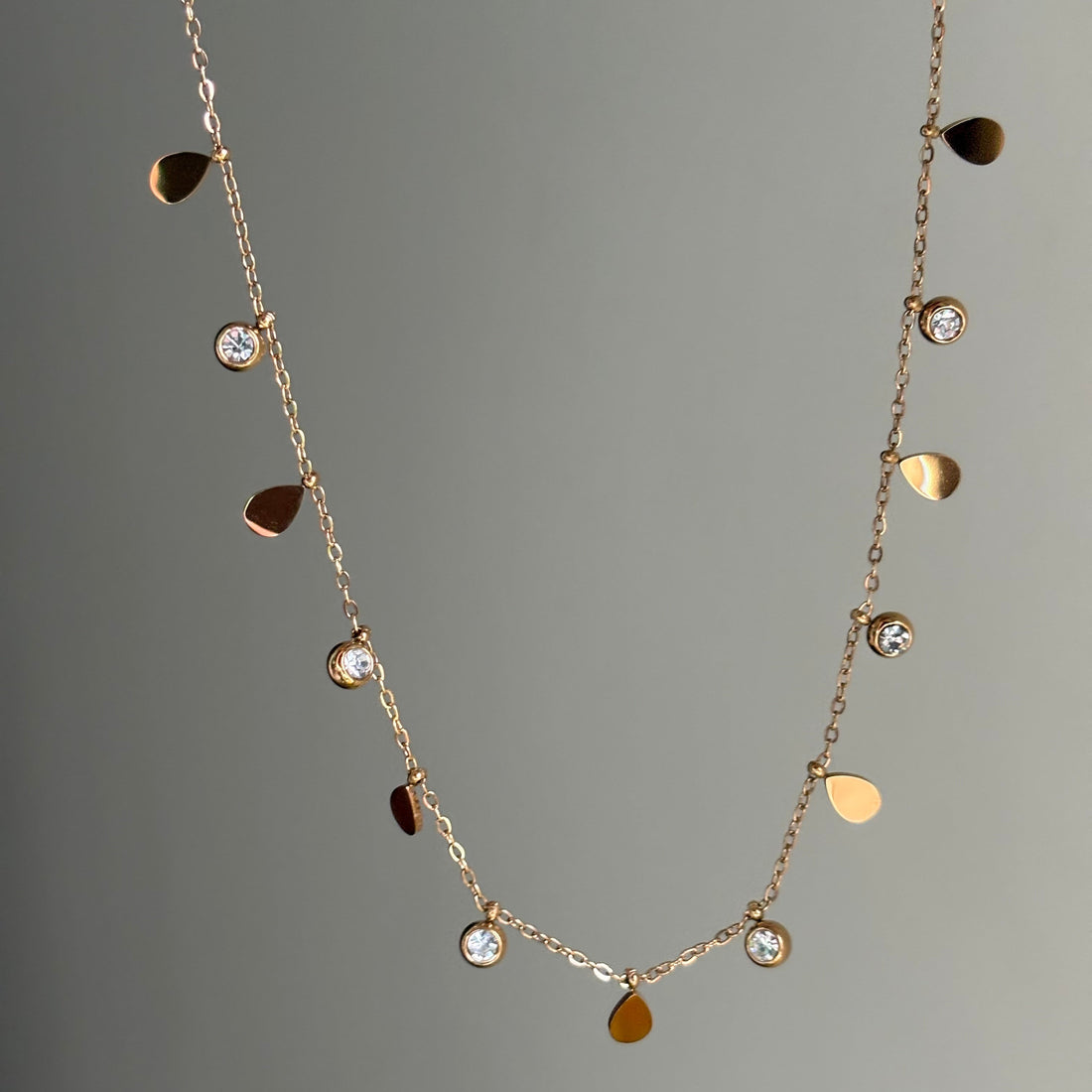 Necklace 185 - 316L stainless steel by Qimati