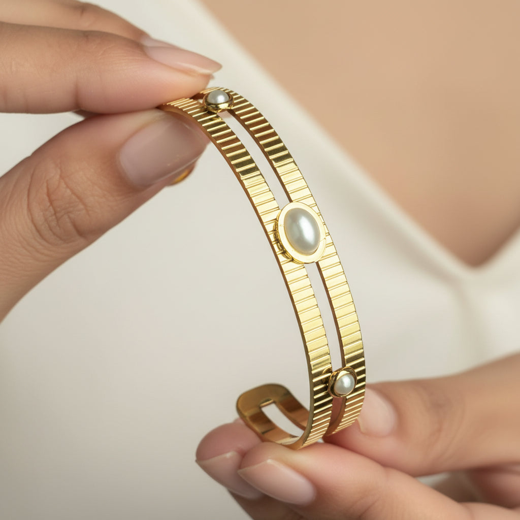 Bracelet Kada 123 - 316L stainless steel by Qimati
