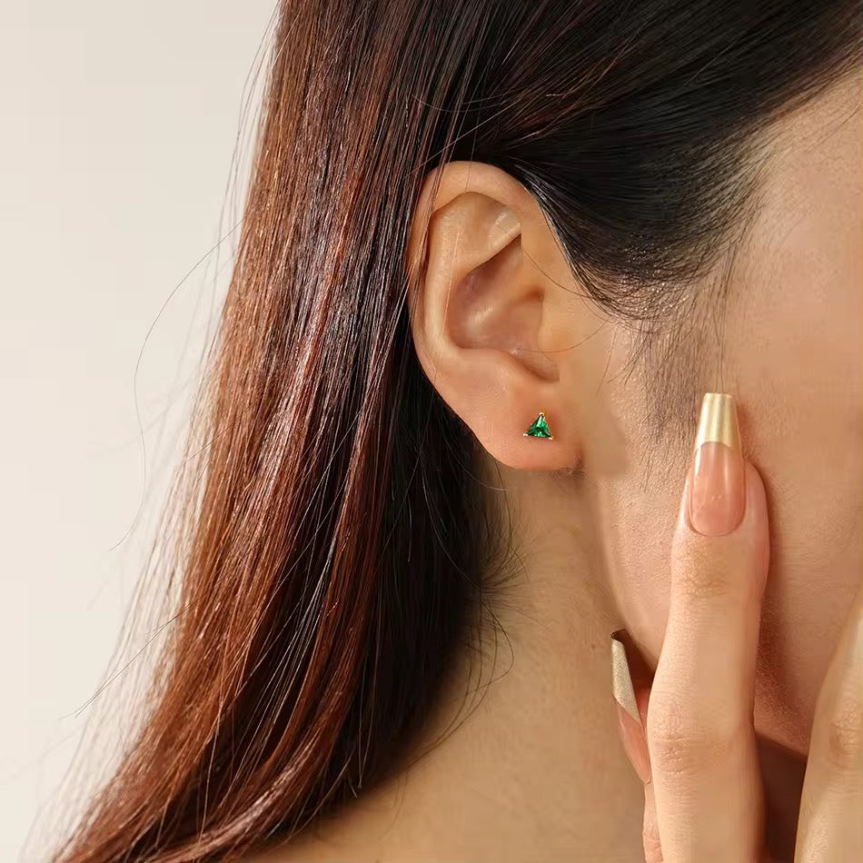 Earrings 139 - 316L stainless steel by Qimati