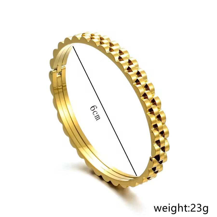 Bracelet Kada 130 - 316L stainless steel by Qimati