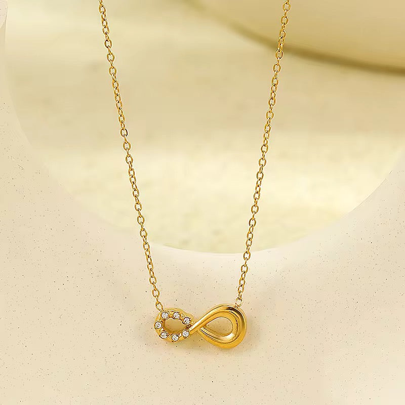 Necklace 195 - 316L stainless steel by Qimati
