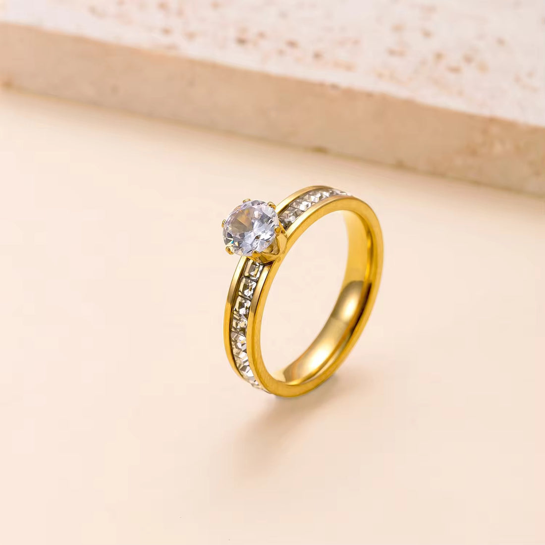 Rings 078 - 316L stainless steel by Qimati