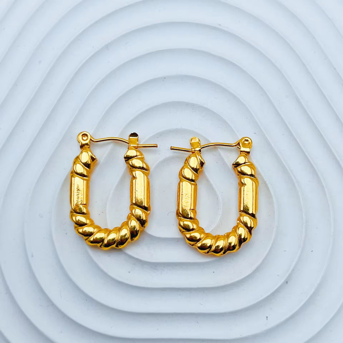 Earrings 149 - 316L stainless steel by Qimati