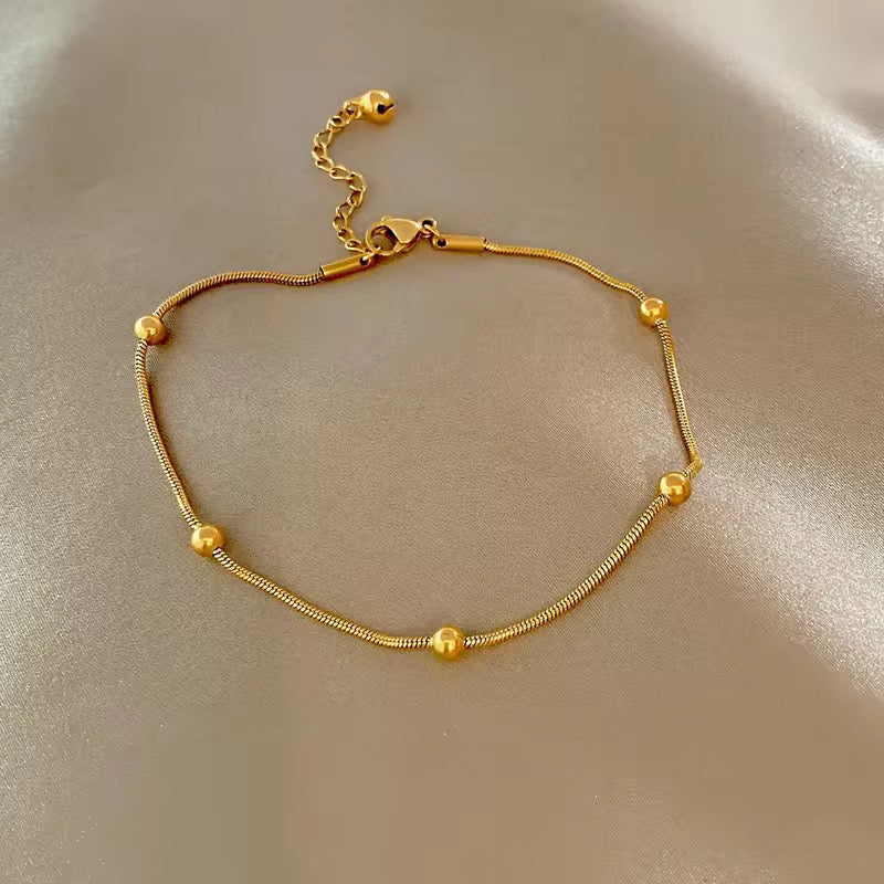 Anklets 020 (Single Piece) - 316L stainless steel by Qimati