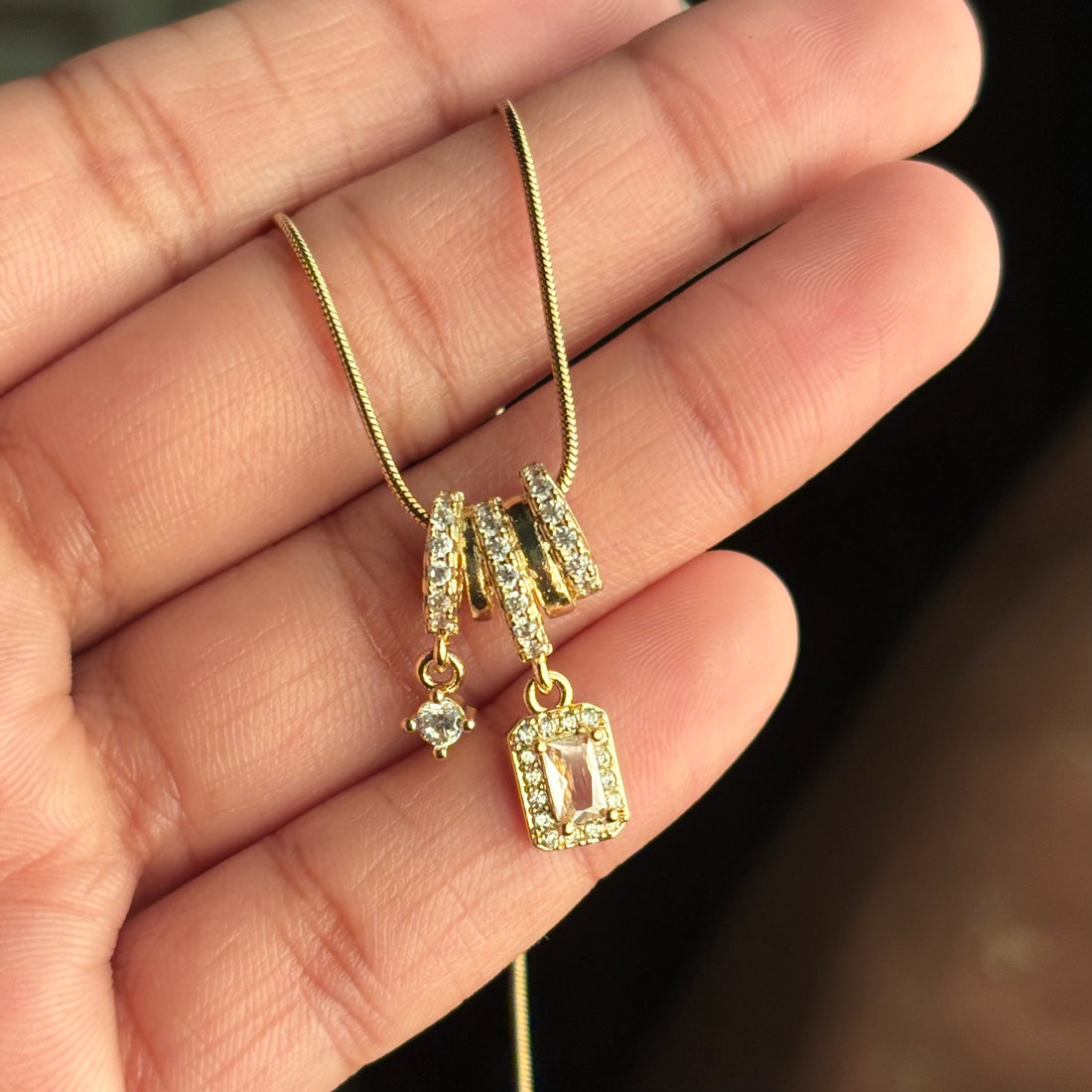 Necklace 200 - 316L stainless steel by Qimati