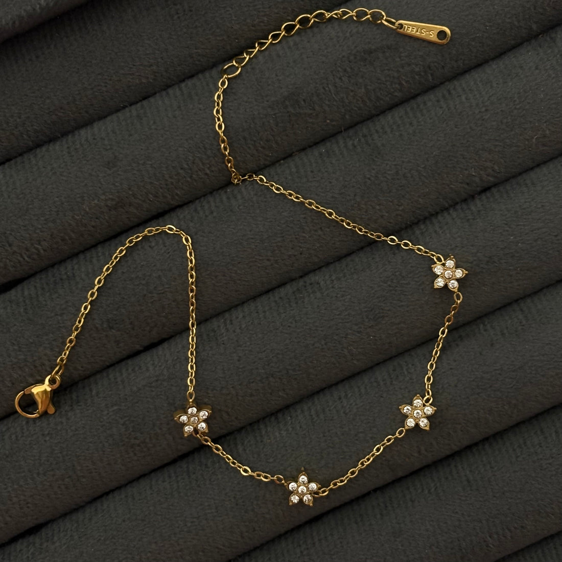 Anklets 038 (Single Piece) - 316L stainless steel by Qimati