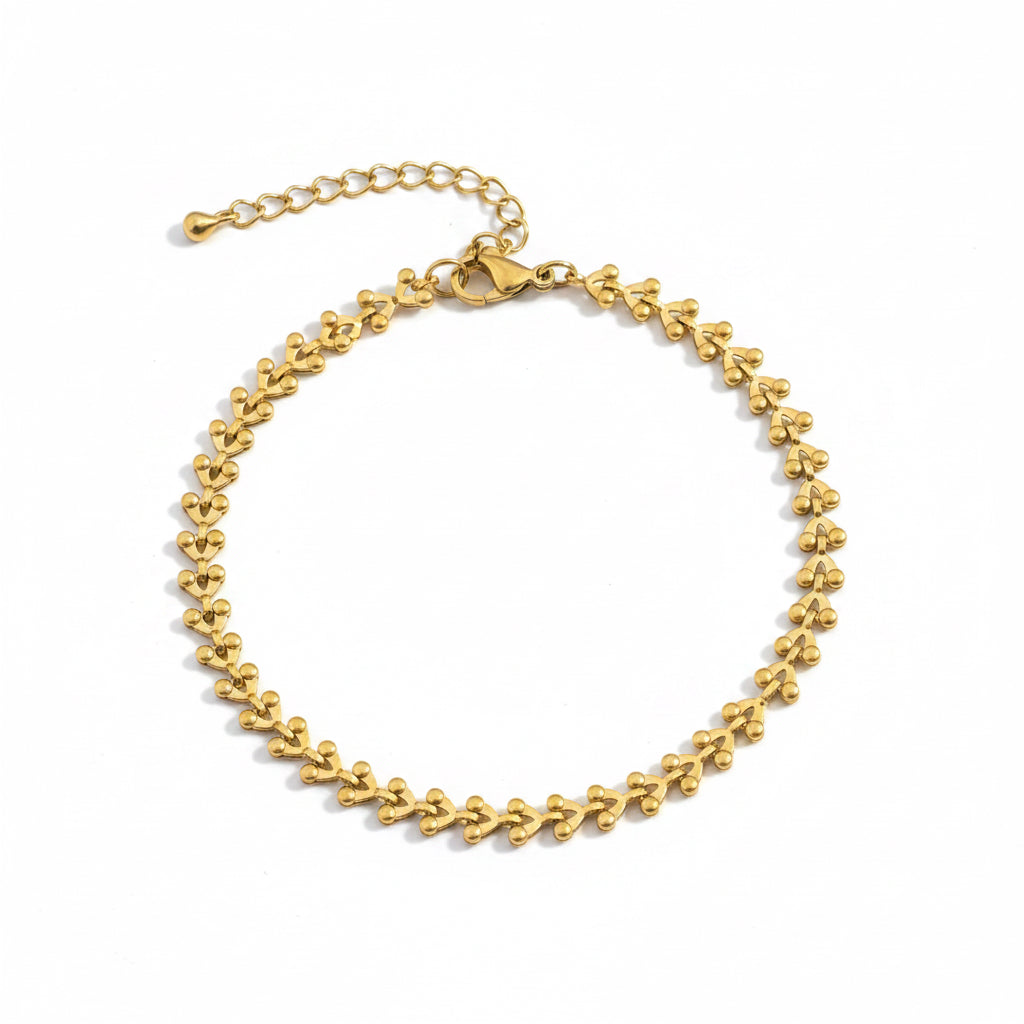 Anklets 028 (Single Piece) - 316L stainless steel by Qimati