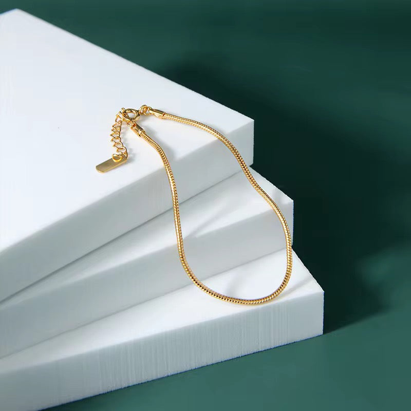 Anklets 032 (Single Piece) - 316L stainless steel by Qimati