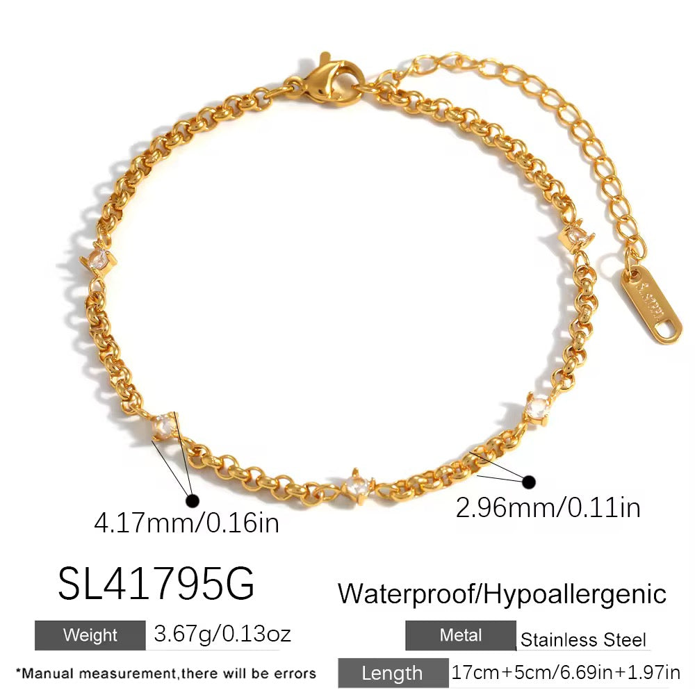 Chain Bracelet 088 - alternate view