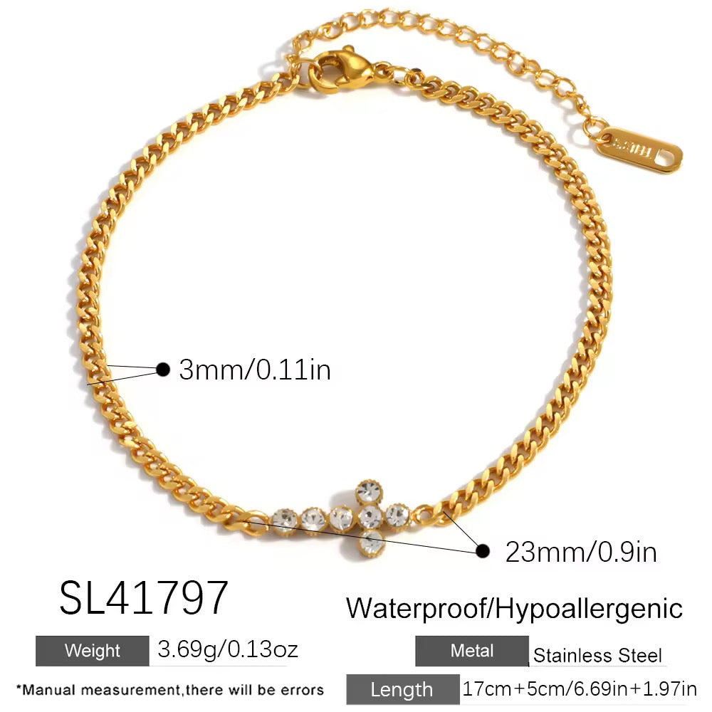 Chain Bracelet 087 - alternate view