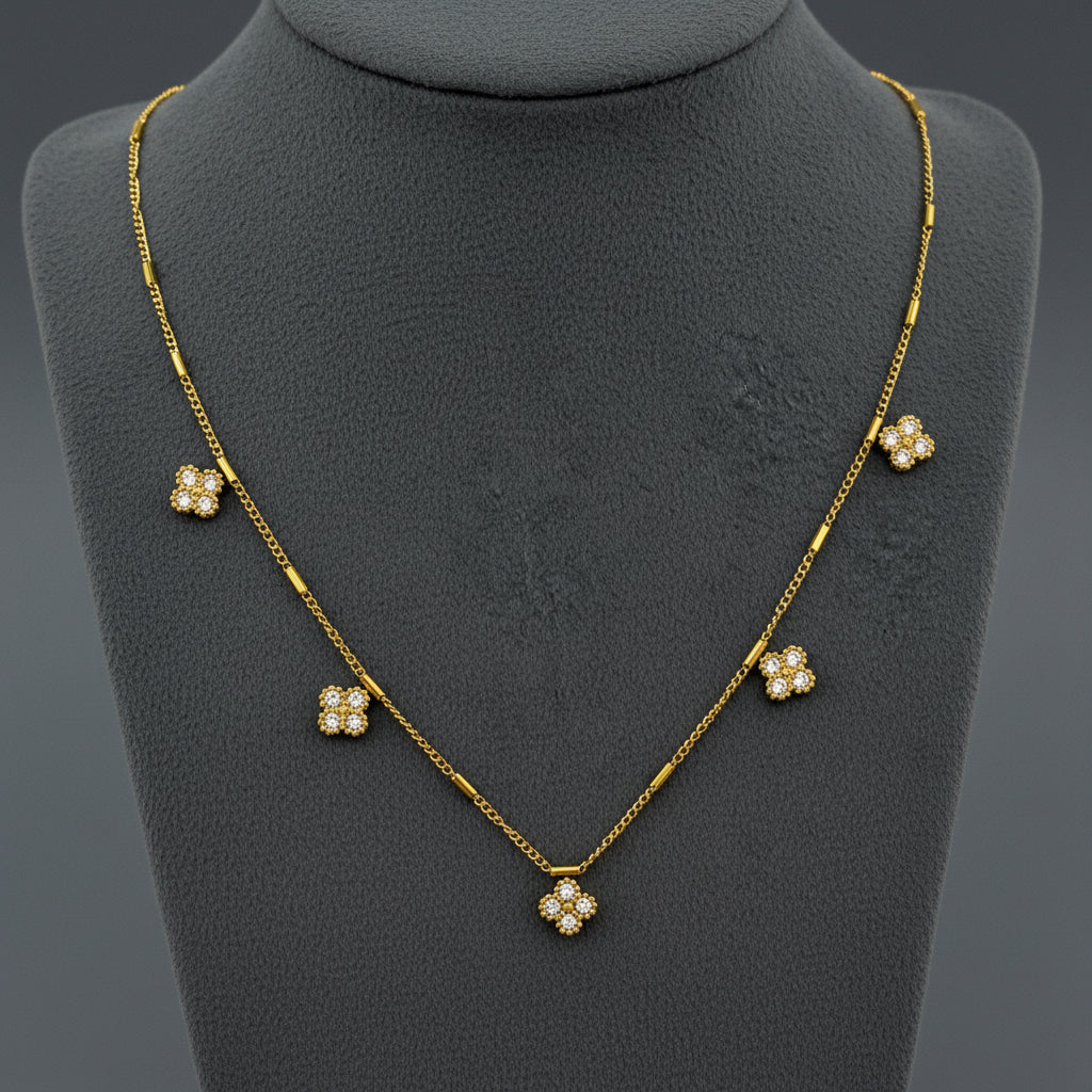 Necklace 1178 - 316L stainless steel by Qimati