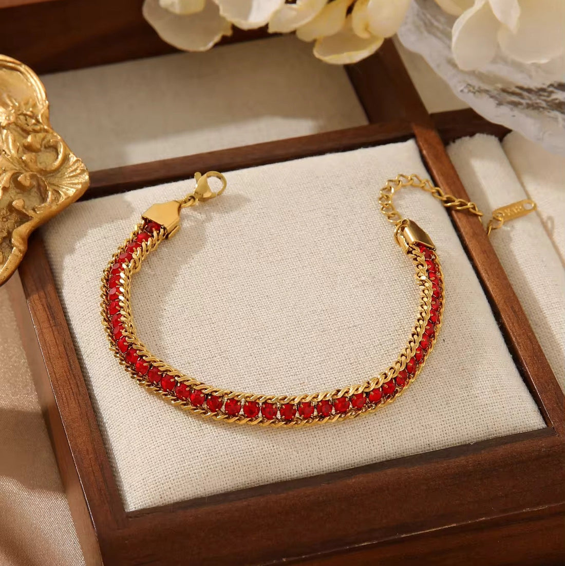 Chain Bracelet 355 - 304 stainless steel by Qimati