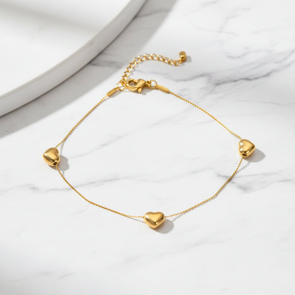 Anklets 048 (Single Piece) - 316L stainless steel by Qimati