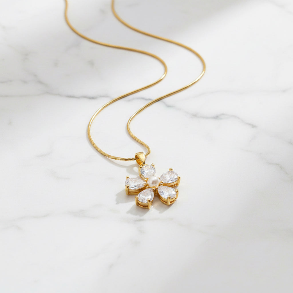 Necklace 283 - 304 stainless steel by Qimati