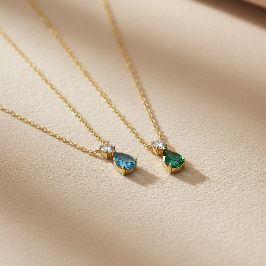 Necklace 755 - 316L stainless steel by Qimati
