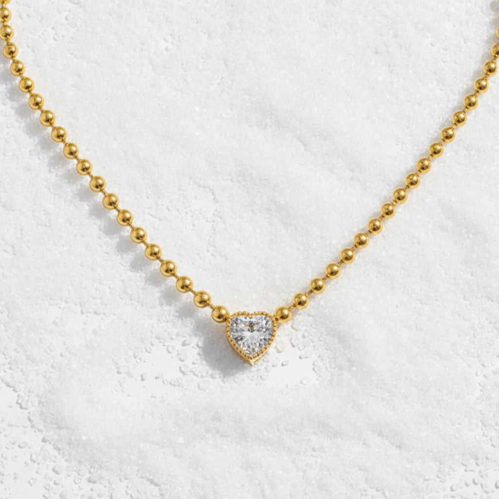Necklace 313 - 316L stainless steel by Qimati