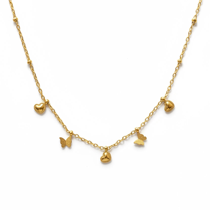 Necklace 552 - 316L stainless steel by Qimati