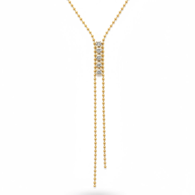 Necklace 336 - 316L stainless steel by Qimati