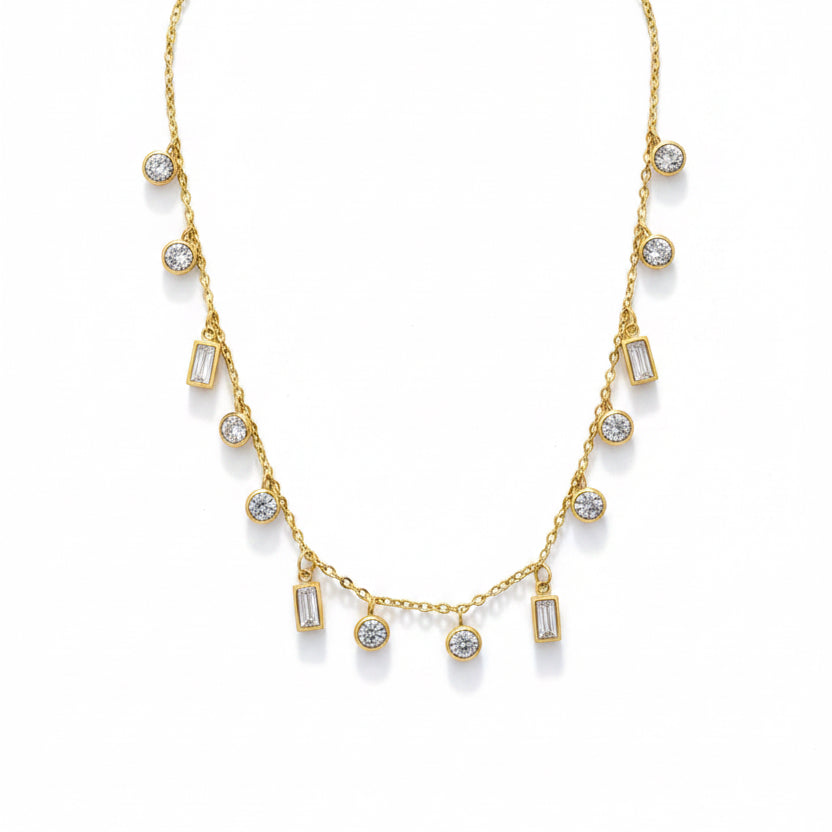 Necklace 343 - 316L stainless steel by Qimati