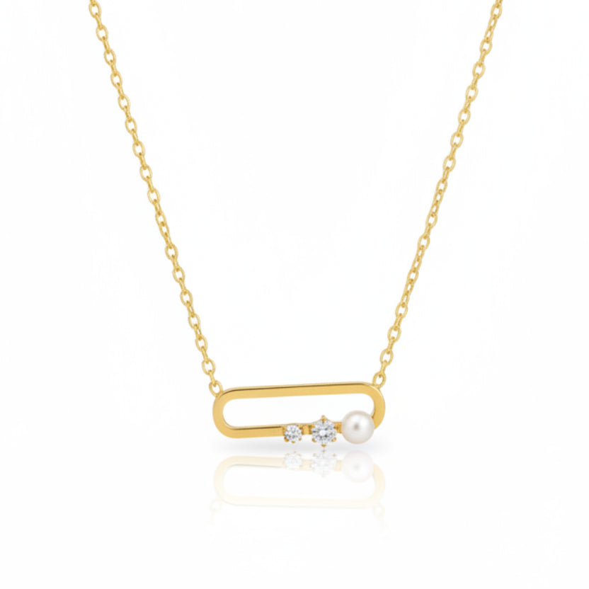 Necklace 363 - 316L stainless steel by Qimati