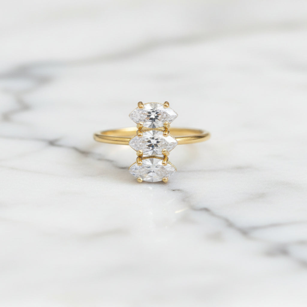 Rings 113 - 316L stainless steel by Qimati