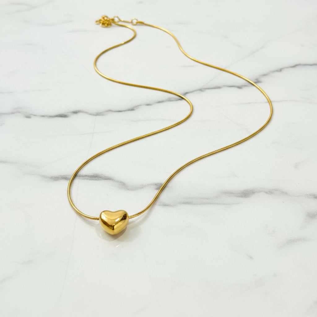 Necklace 374 - 316L stainless steel by Qimati