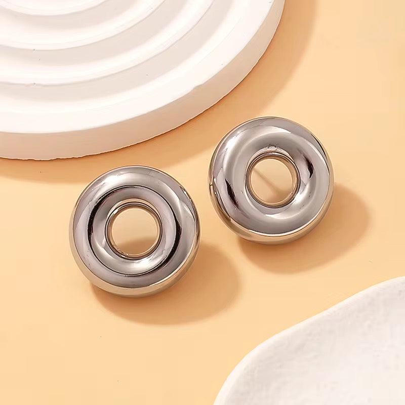 Earrings 234 - 304 stainless steel by Qimati