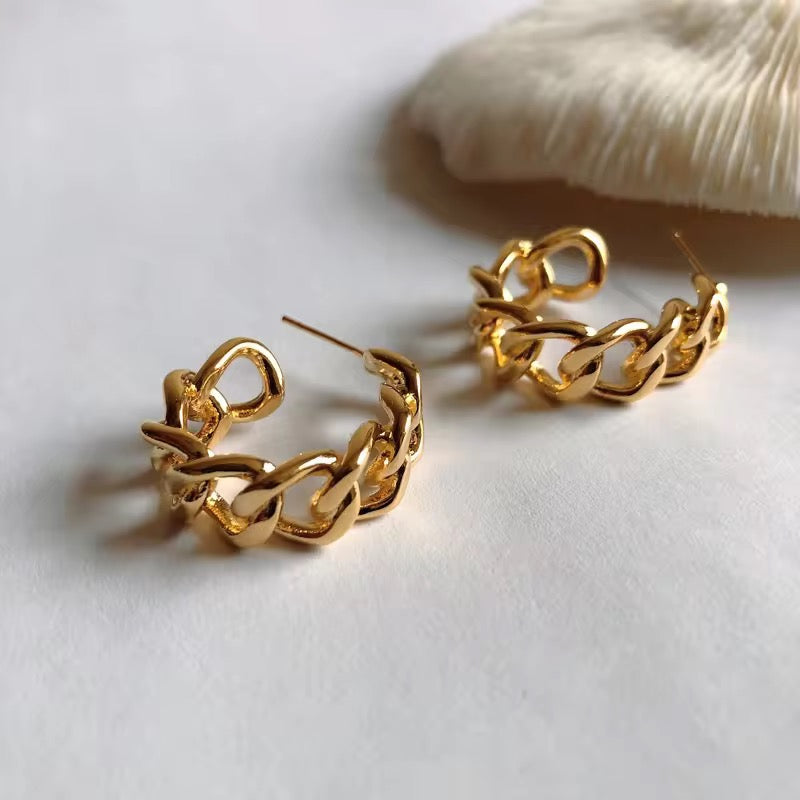 Earrings 233 - 304 stainless steel by Qimati