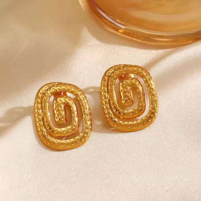 Earrings 230 - 304 stainless steel by Qimati