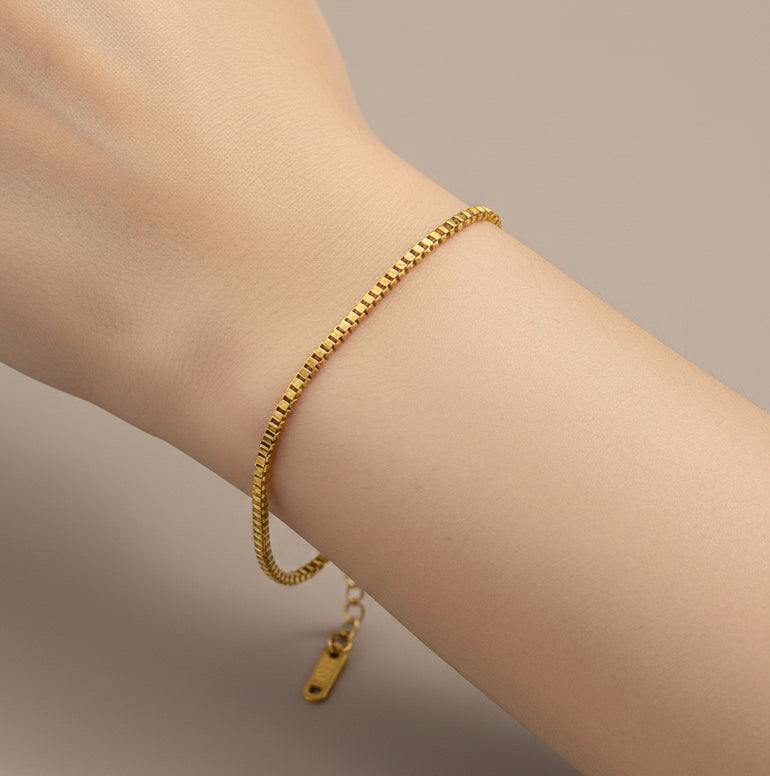 Chain Bracelet 149 - 316L stainless steel by Qimati