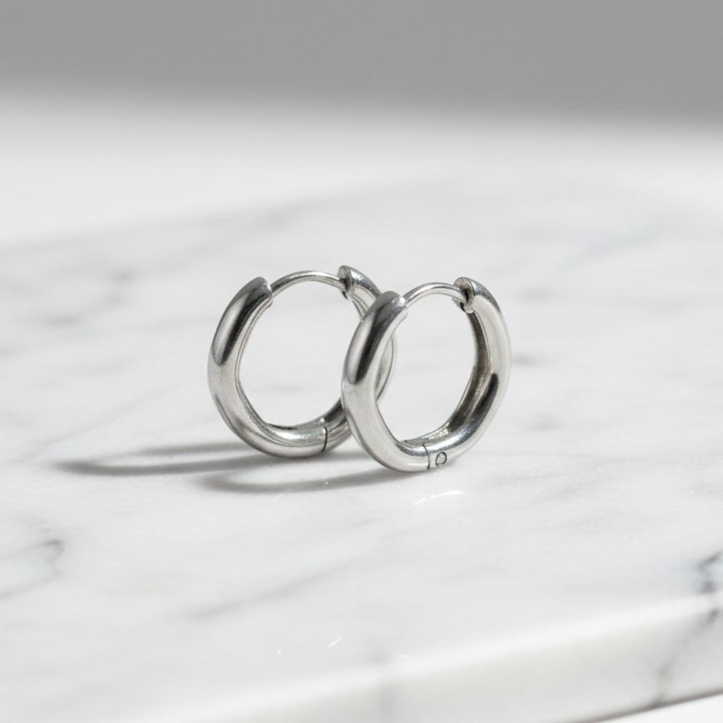 Earrings 247 - 304 stainless steel by Qimati