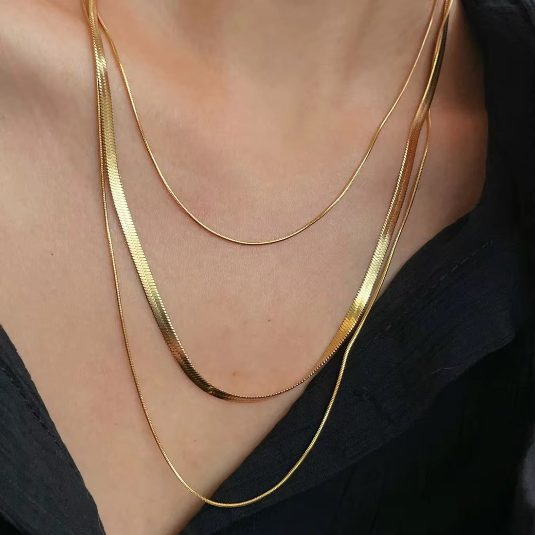 Necklace 504 - 304 stainless steel by Qimati