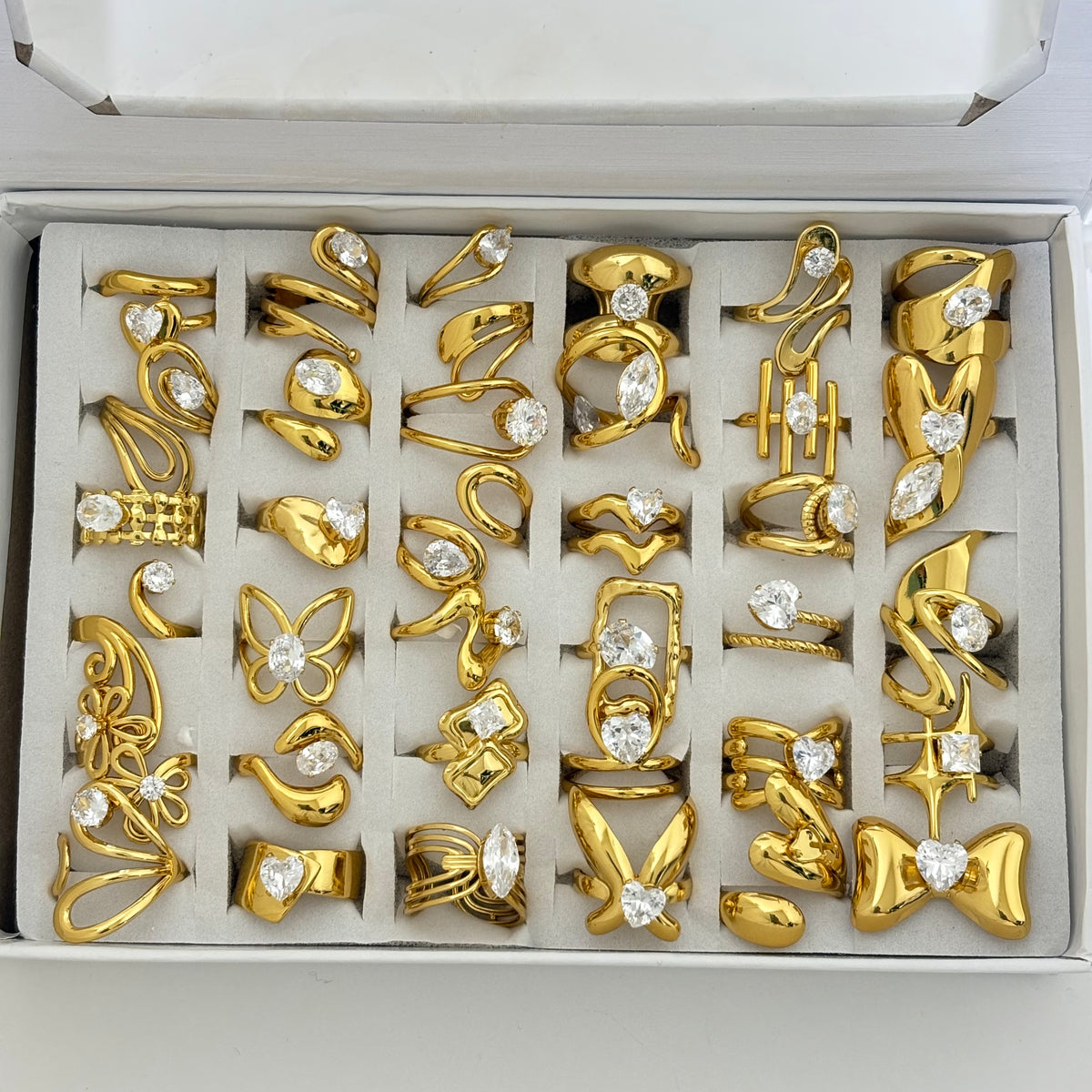 Rings 157 Box of 36pc