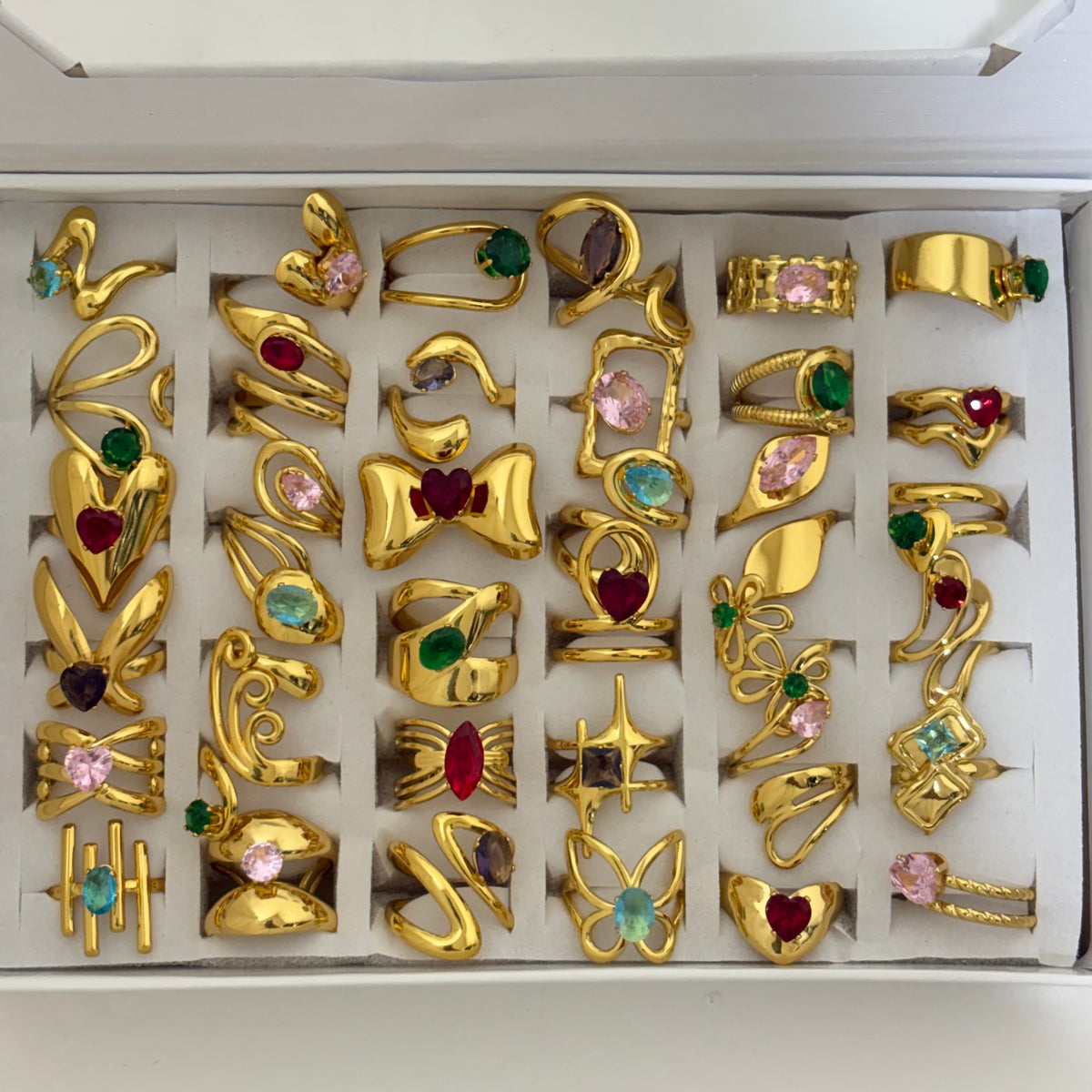 Rings 158 Box of 36pc