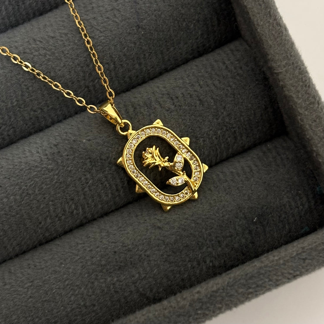 Necklace 536 — 316L stainless steel by Qimati