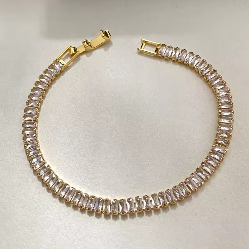 Chain Bracelet 193 - brass by Qimati