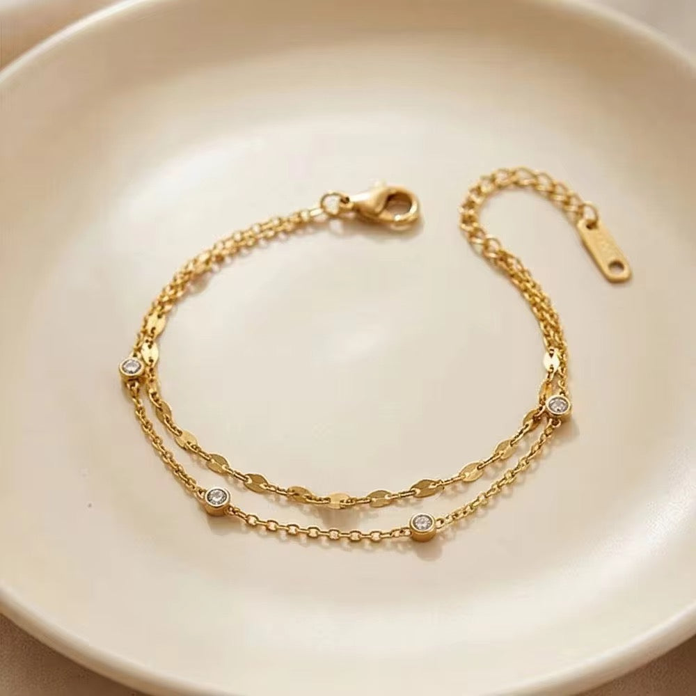 Chain Bracelet 197 - 316L stainless steel by Qimati