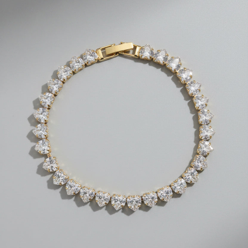Chain Bracelet 199 - brass by Qimati