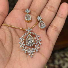Indian Pendant Sets 013 (Without chain) - Qimati